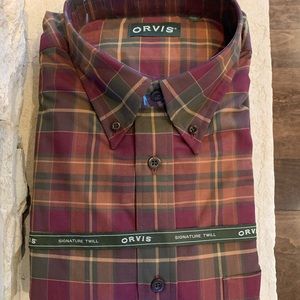 Orvis signature twill men’s shirt